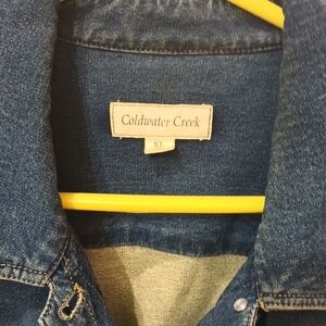Coldwater Creek Classic Blue Jacket